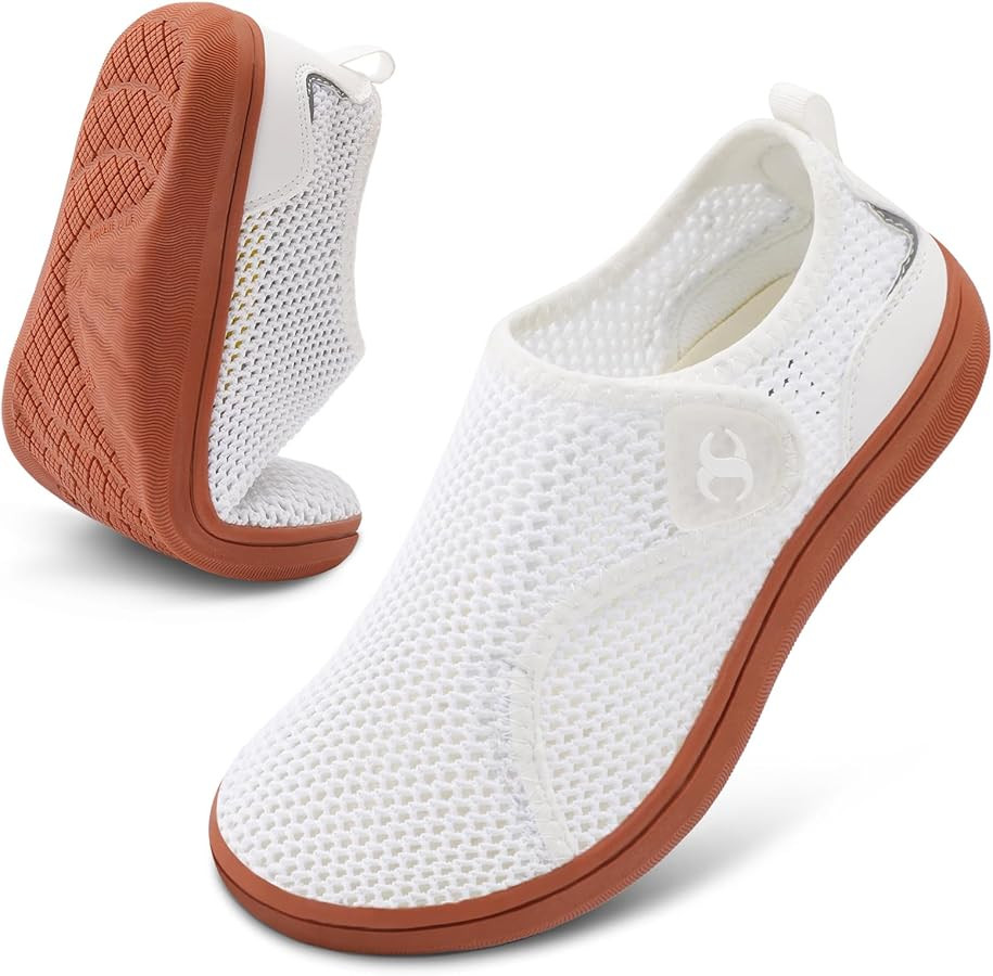 Scurtain Womens Water Shoes Comfortable Wide Barefoot Walking Shoes Quick-Dry Beach Pool Shoes Su... | Amazon (US)
