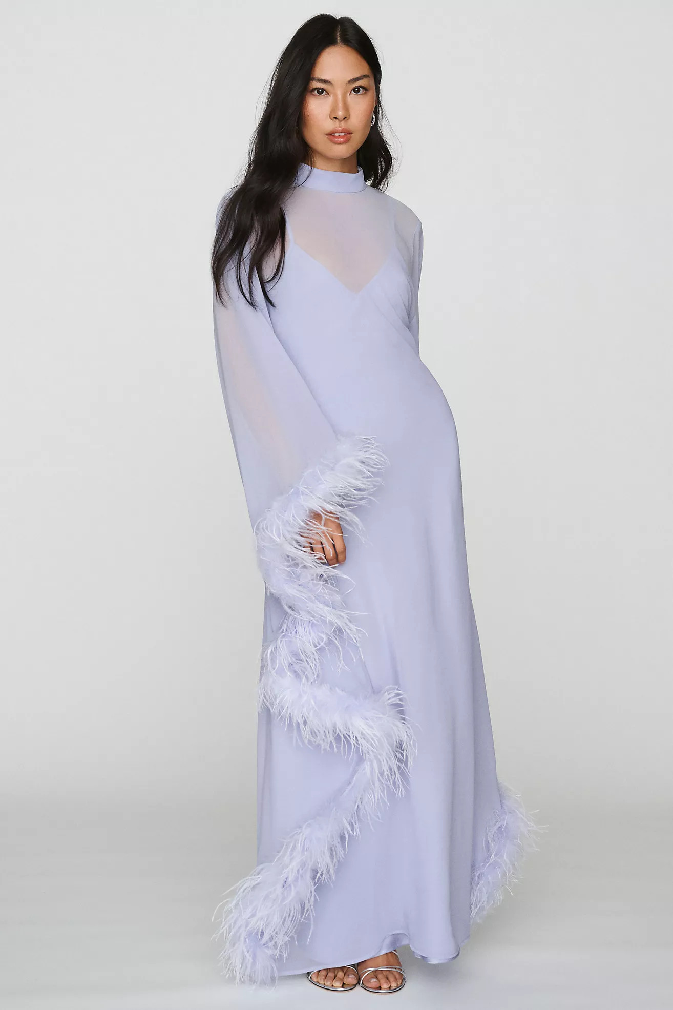 Hutch Feathered Kaftan | Anthropologie (US)
