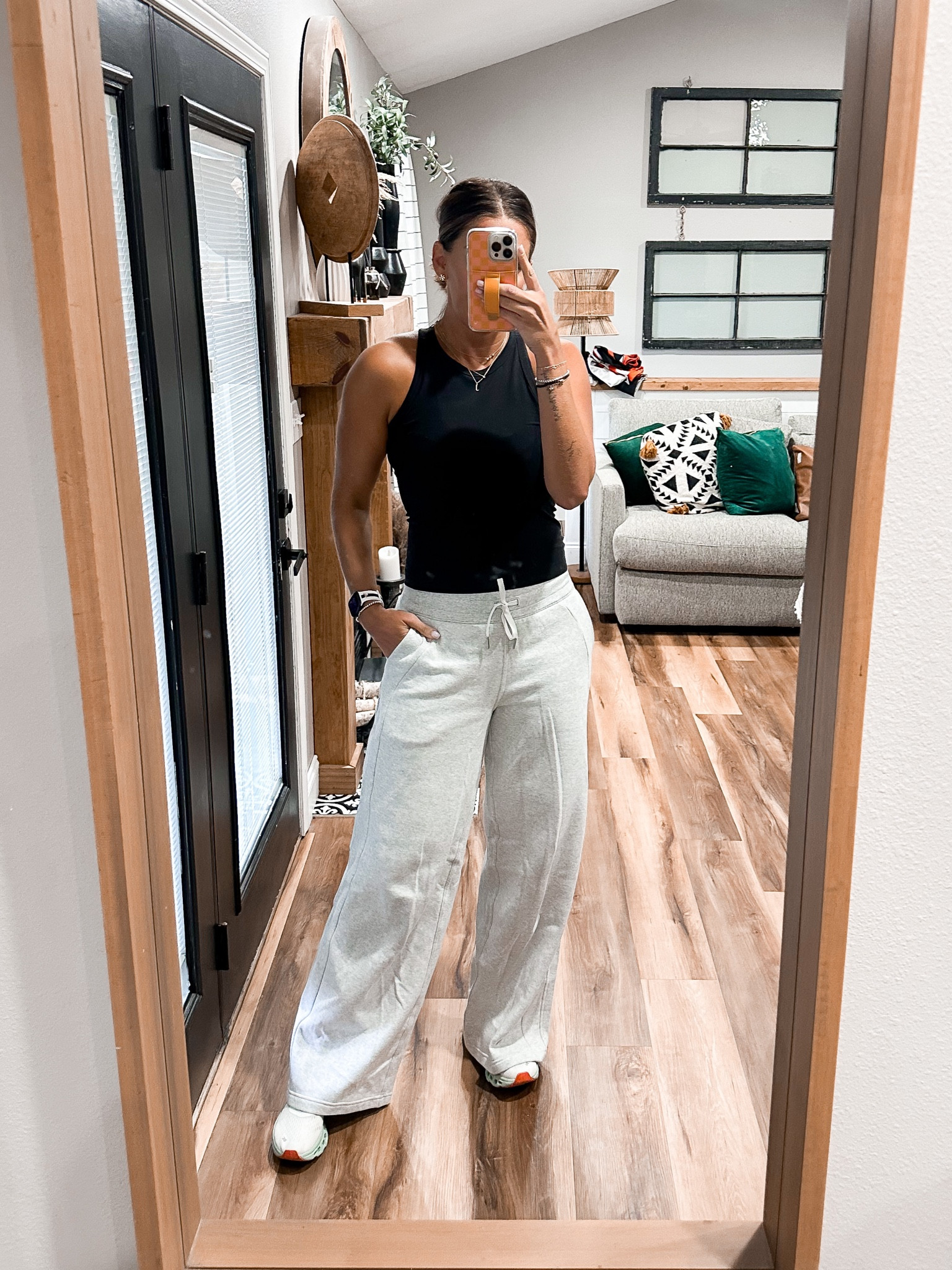 I have been living in these sweats! So comfy! 

Tank-8
Sweats-8

#LTKshoecrush #LTKstyletip #LTKFitness
