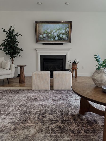 Neutral living room, layered rugs, jute rug, accent chair, coffee table, loloi rug, studio McGee style, target home, home decor

#LTKstyletip #LTKhome