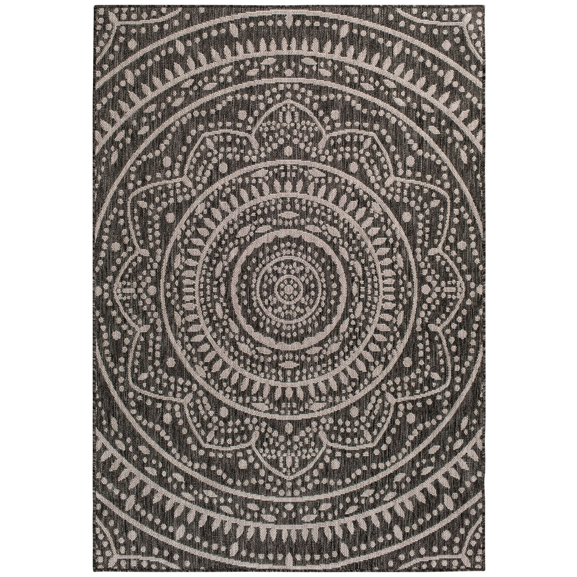 Mainstays Global Medallion Indoor Outdoor Area Rug | Walmart (US)