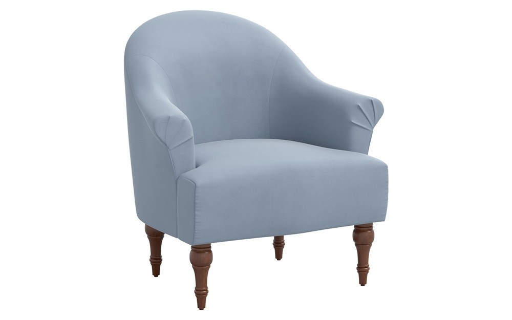 Prudence English Meadow Botanical Cotton Chair | Kathy Kuo Home