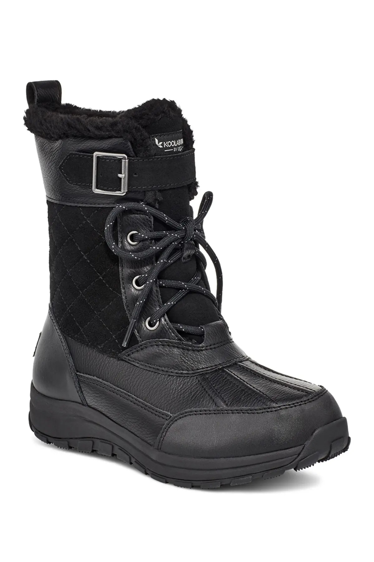 KOOLABURRA BY UGG | Imree Faux Fur Lined Waterproof Moto Boot | Nordstrom Rack | Nordstrom Rack
