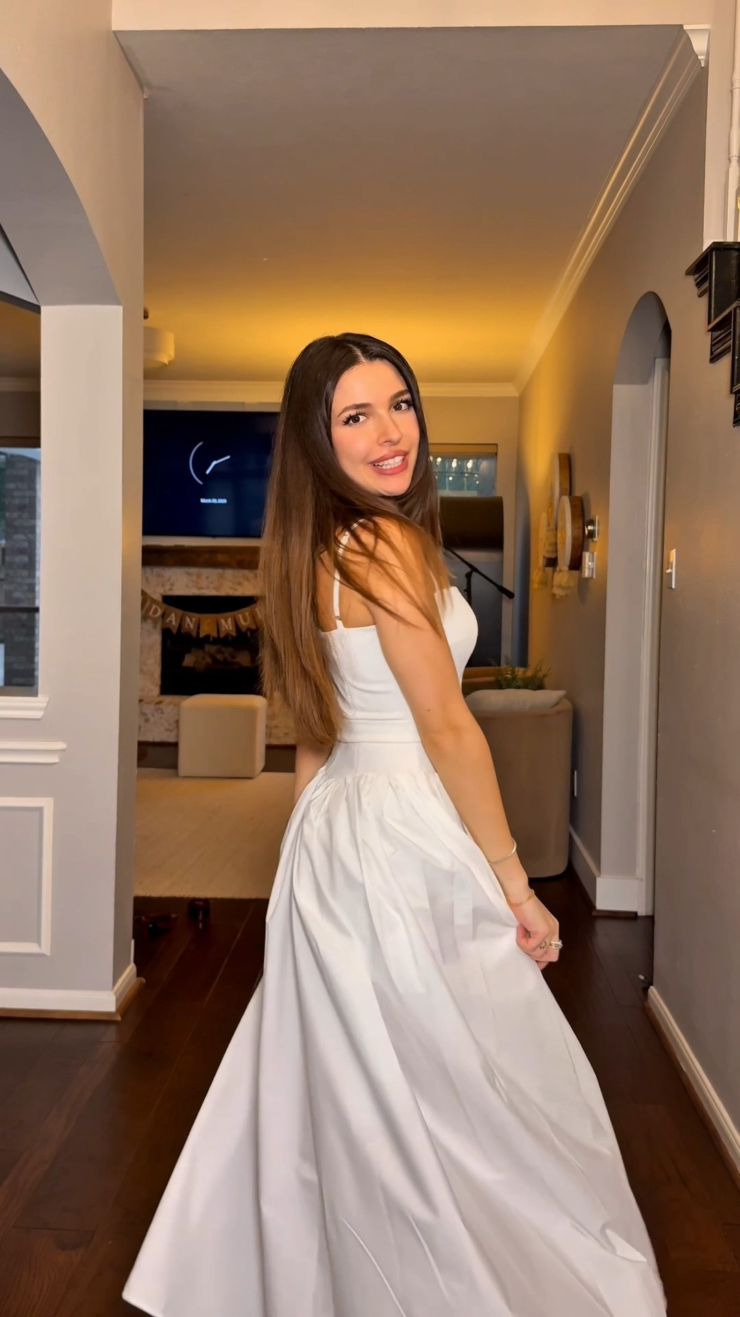 Spring dress outfit with a pop of pink

#LTKStyleTip #LTKFindsUnder100