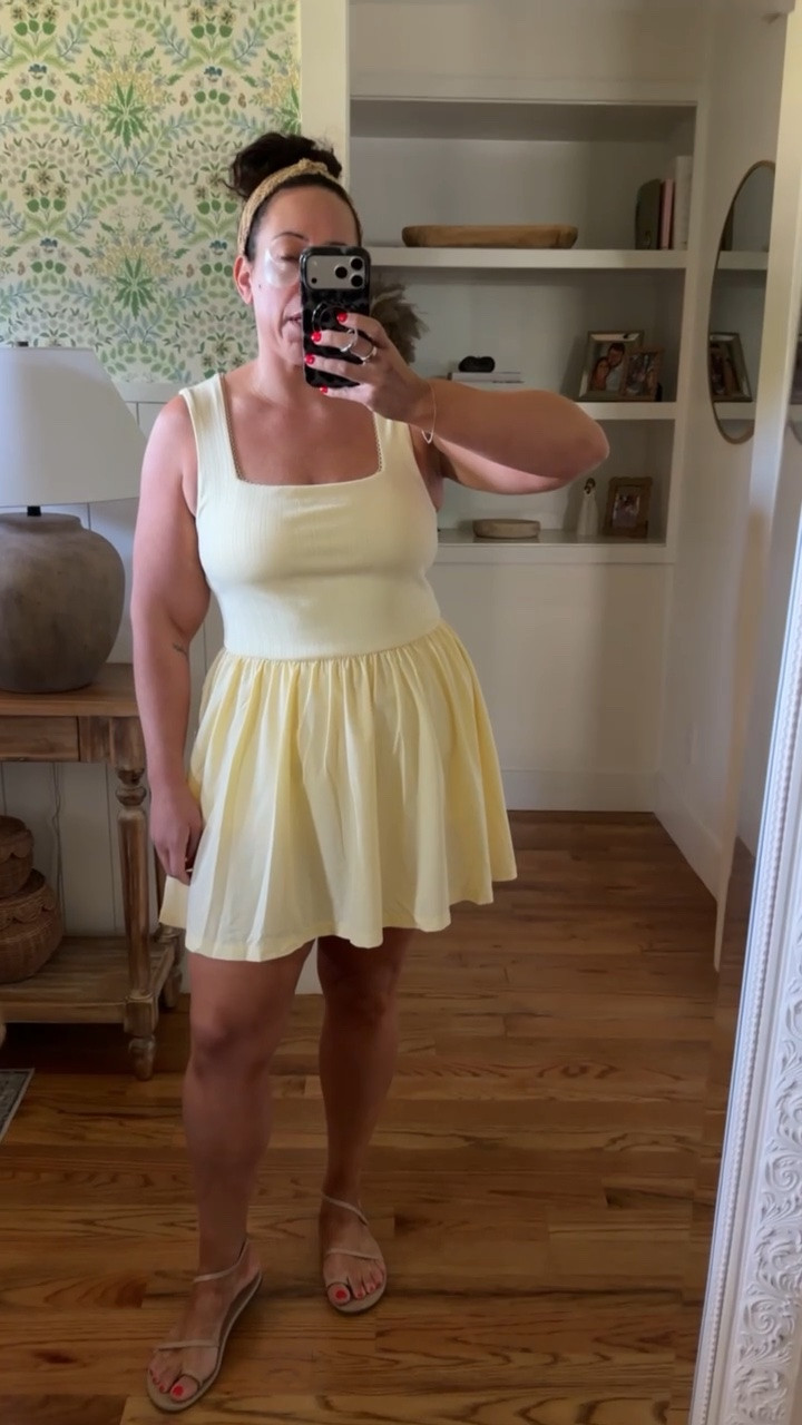 This cute Target athletic dress is perfect for a warm day when we still want to look put together. I like to size up in this one for a more comfortable fit!

#LTKSeasonal #LTKMidsize #LTKootd