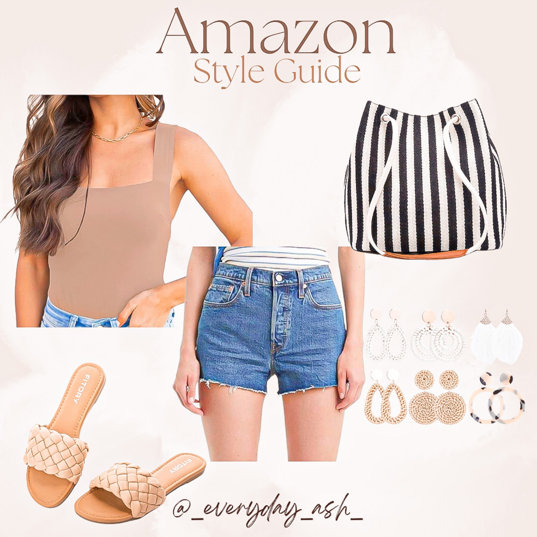 OUTFIT INSPO

Basic outfit for those fun summer days 🤎☀️

Bodysuit - size small- super cute !
Earrings - loving them so far 

Amazon fashion, amazon must have, Amazon finds, bodysuit, neutral outfit, neutral sandals, earrings, statement earrings, handbag, beach bag, summer bag 

#LTKxPrimeDay #LTKtravel #LTKstyletip
