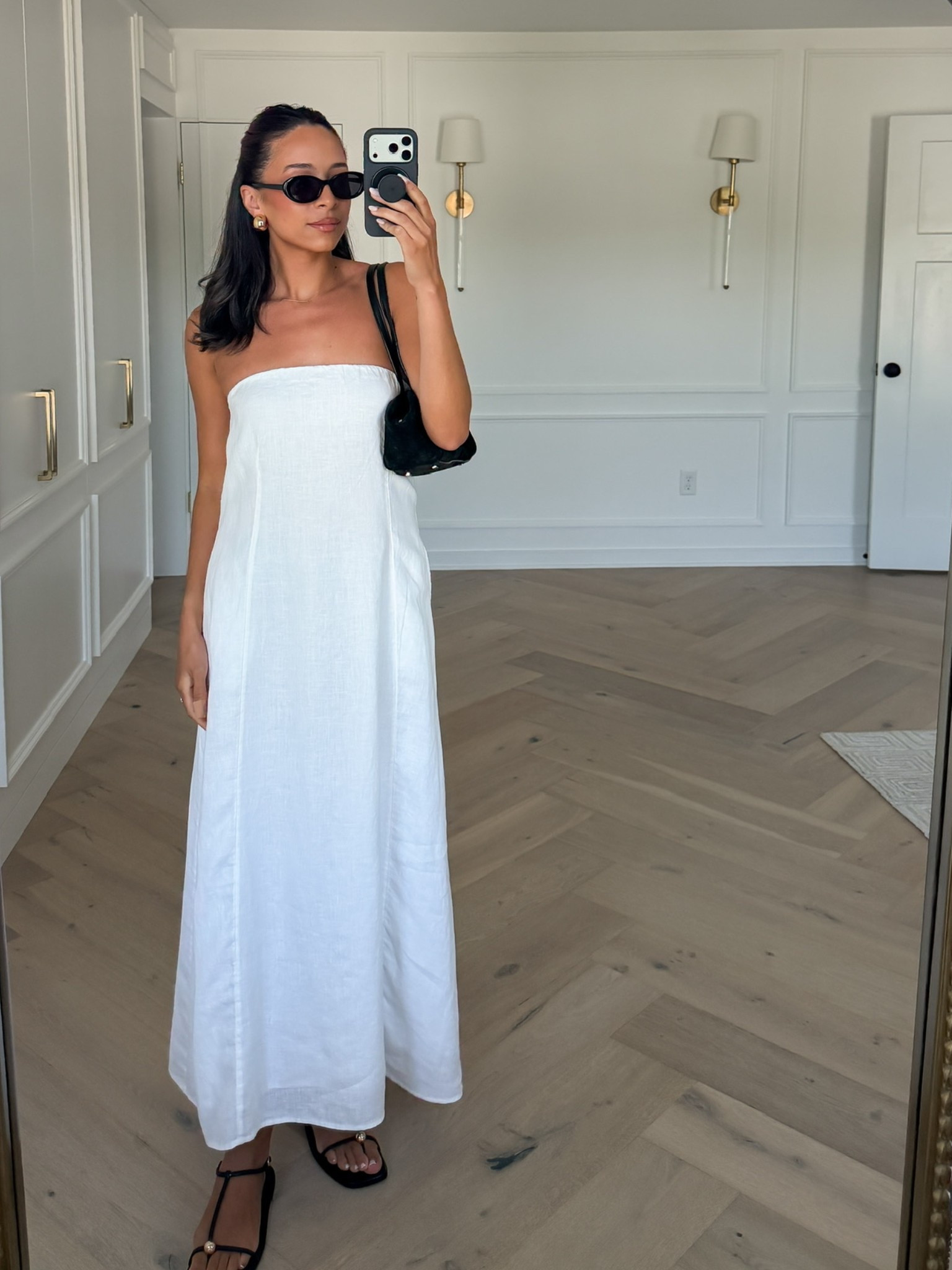 This strapless maxi dress is 100% linen and NOT see through!! It’s also fully lined and has pockets 🙌🏽 I’m wearing a size Small - fits TTS 


summer outfit, summer dresses, linen dress, white dress, mom outfit, postpartum outfit, weekend outfit, dinner outfit, date night outfit, vacation outfit

#LTKmomlife #LTKSeasonal