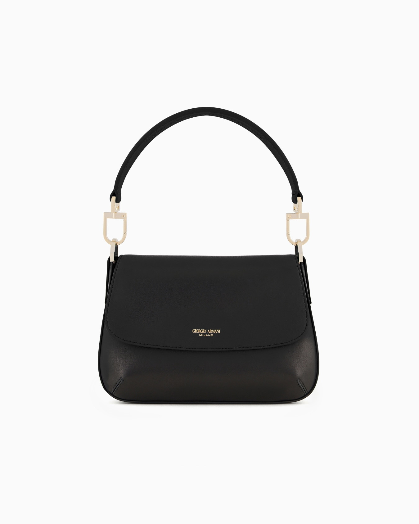 Small la Prima Soft bag in nappa leather | Armani US