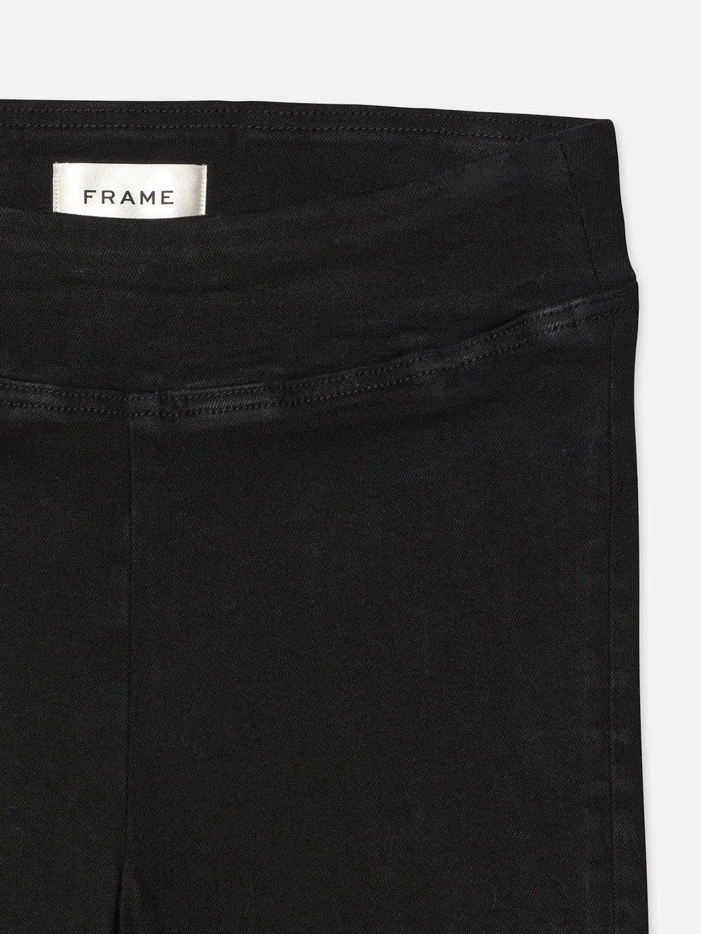 Jetset Capri  in  Sheen Noir | Frame Denim