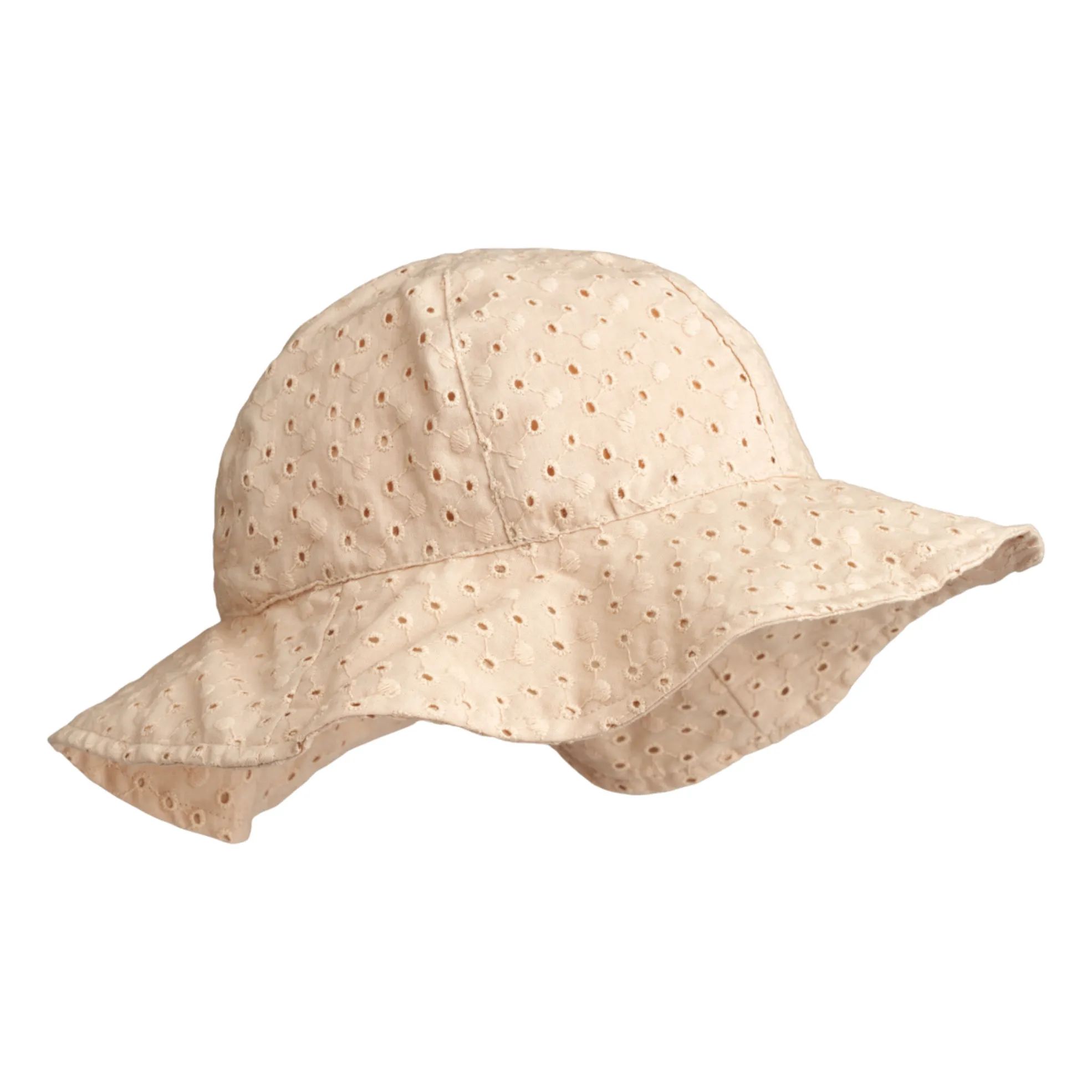 Amelia organic cotton hat | Pale pink | Smallable