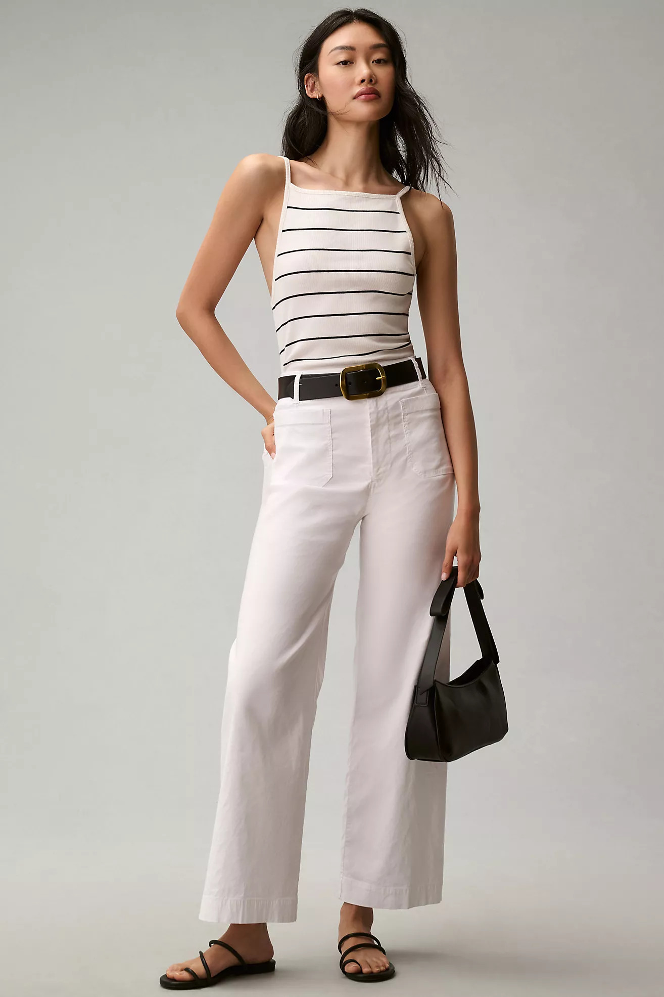 The Colette Full-Length Wide-Leg Pants by Maeve | Anthropologie (US)