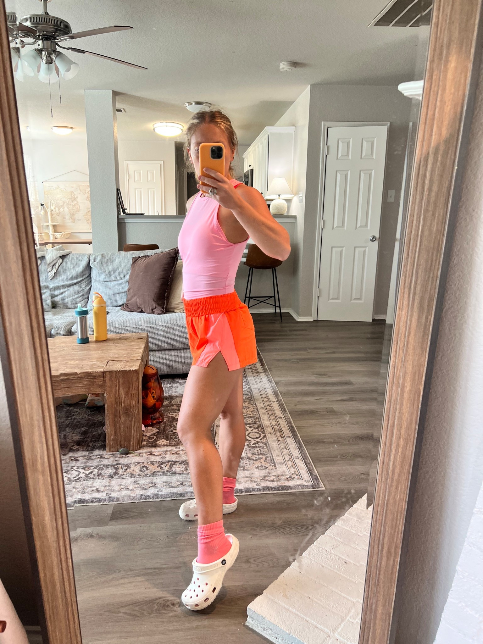 ✨Loving this bright and bold running outfit for summer!
This pink and orange combo is perfect for those hot weather runs (or strolls 😎). Best part? You can snag the entire look on Amazon for great deals during Prime Day!
It’s comfortable, stylish, and on sale—what more could a girl want?
Link in bio to shop my Amazon Prime finds! 🏃‍♀️🌞
#ad #AmazonFinds #PrimeDayDeals #SummerRunningOutfit #BrightActivewear #RunningOutfit #WorkoutStyle #AmazonPrime #SummerFitness #FitnessFashion #SummerOutfits #ActivewearGoals #LTKfit #LTKsale 

#LTKStyleTip #LTKFindsUnder50 #LTKActive