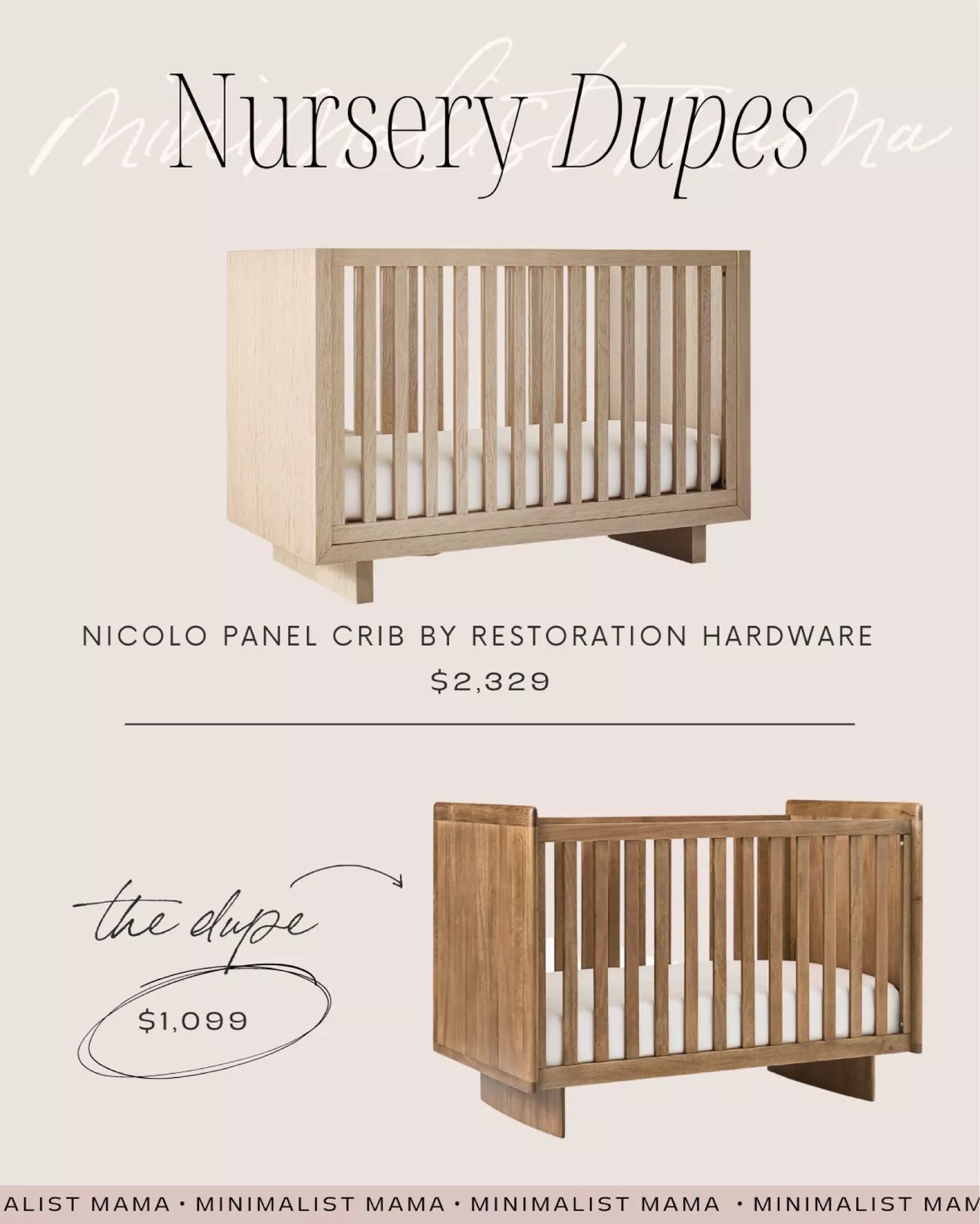 Nursery - restoration hardware baby girl crib and daybed
