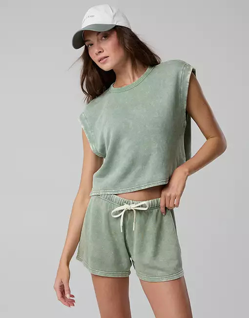 OFFLINE By Aerie Keep It 100 Terry Short | Aerie