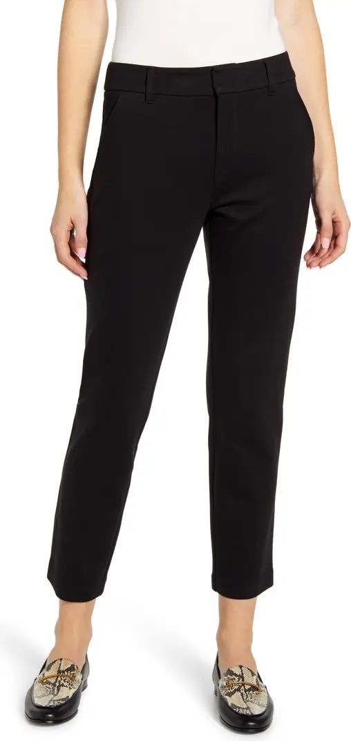 'Ab'Solution High Waist Crop Trousers | Nordstrom
