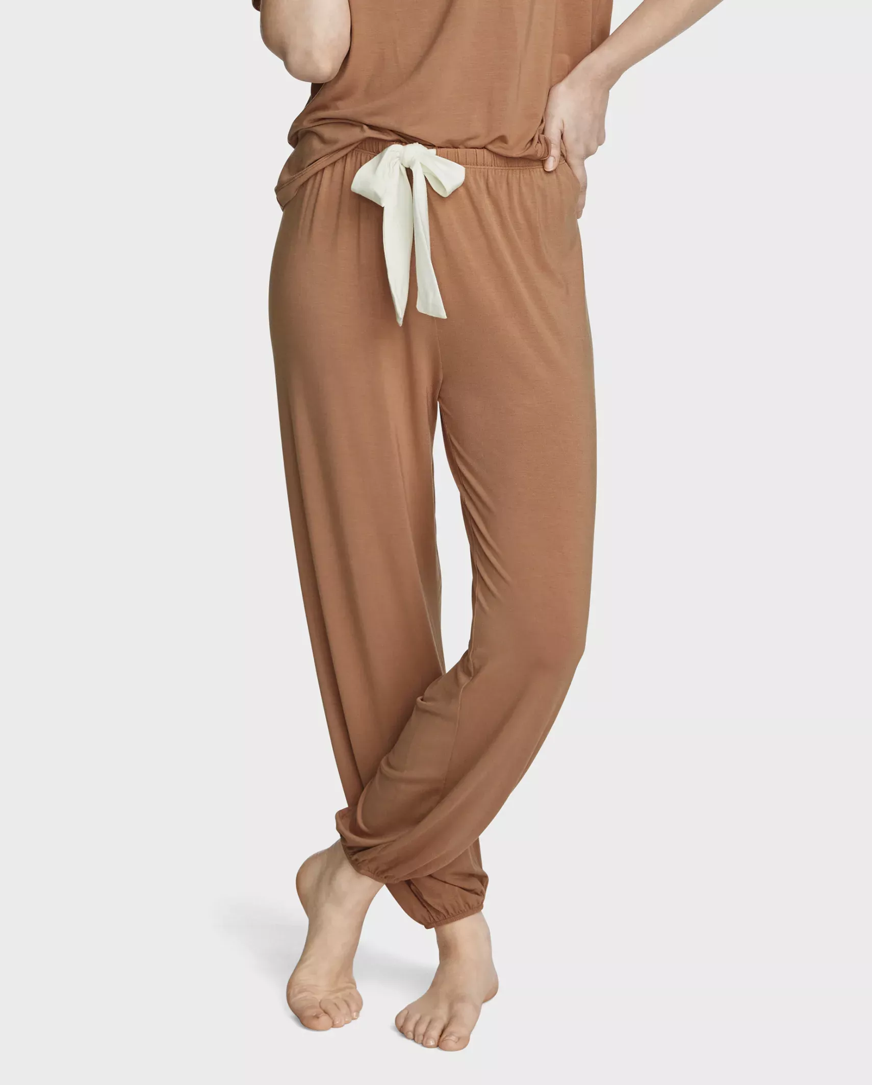 Womens Tie-Front Modal Pajama Pants curated on LTK