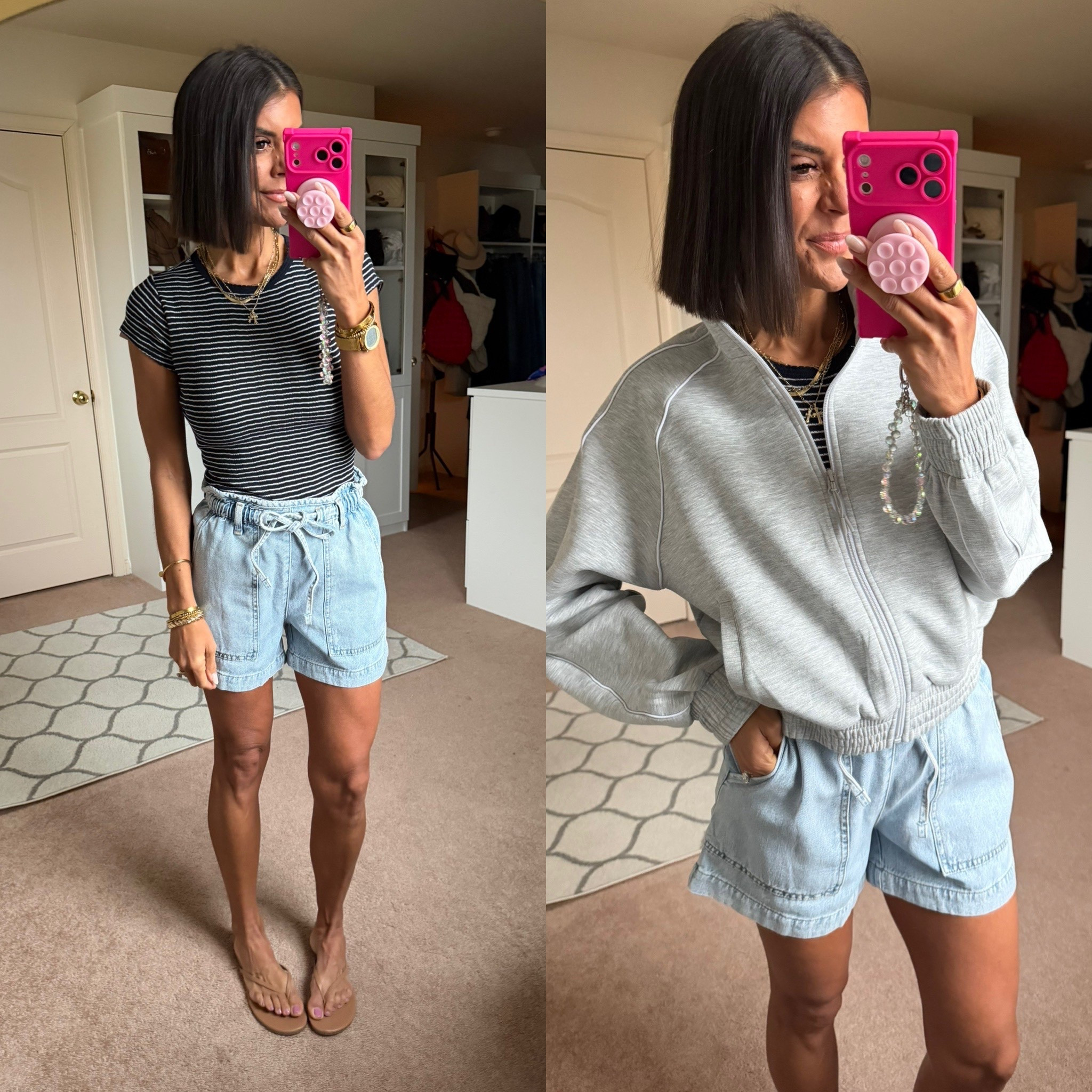 New Walmart finds! Size xs in tee and shorts 
Size small in track jacket 

#LTKgrwm #LTKSeasonal #LTKootd