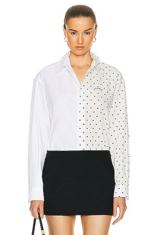 Marni Long Sleeve Top in Lily White | FWRD | FWRD 
