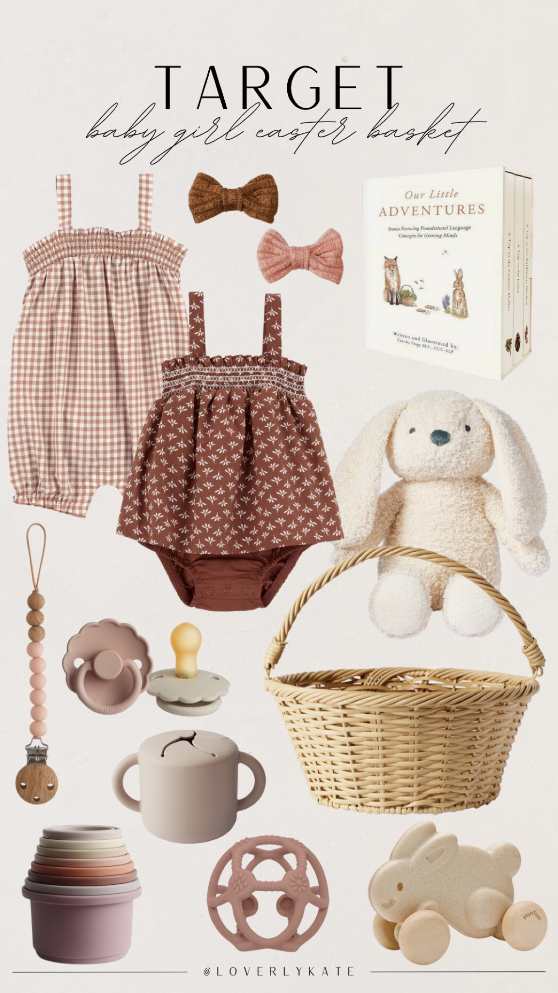 Baby girl easter basket ideas from Target

#target #targetstyle #targetbaby #firsteaster #easter #easterbasket #babyeasterbasket #easterbasketideas #easterbunny #targetfinds #targetdeals #babygirl

#LTKbump #LTKkids #LTKbaby