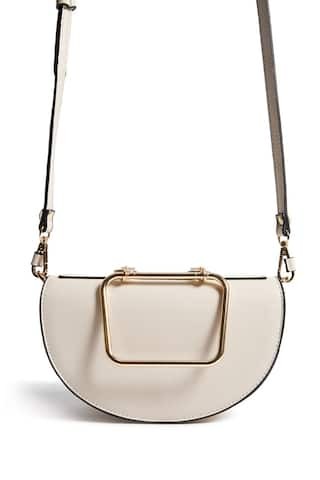 Structured Crossbody Saddle Bag | Forever 21 (US)