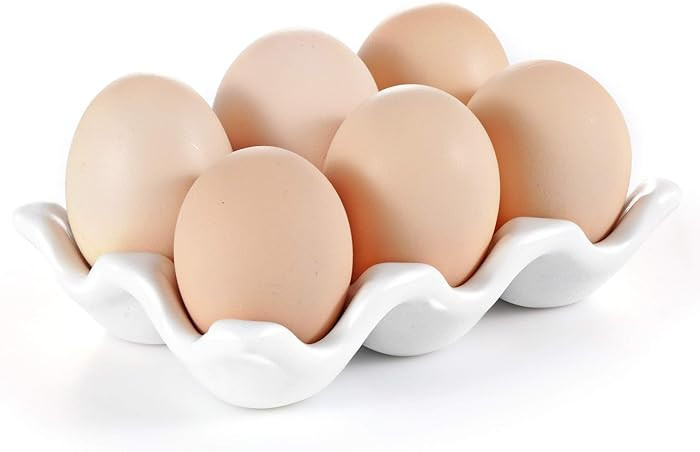 Cup Egg Tray Holder (White) | Amazon (US)