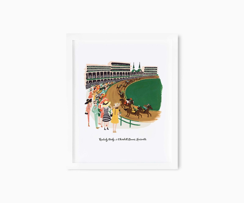 Kentucky Derby Art Print | Rifle Paper Co.