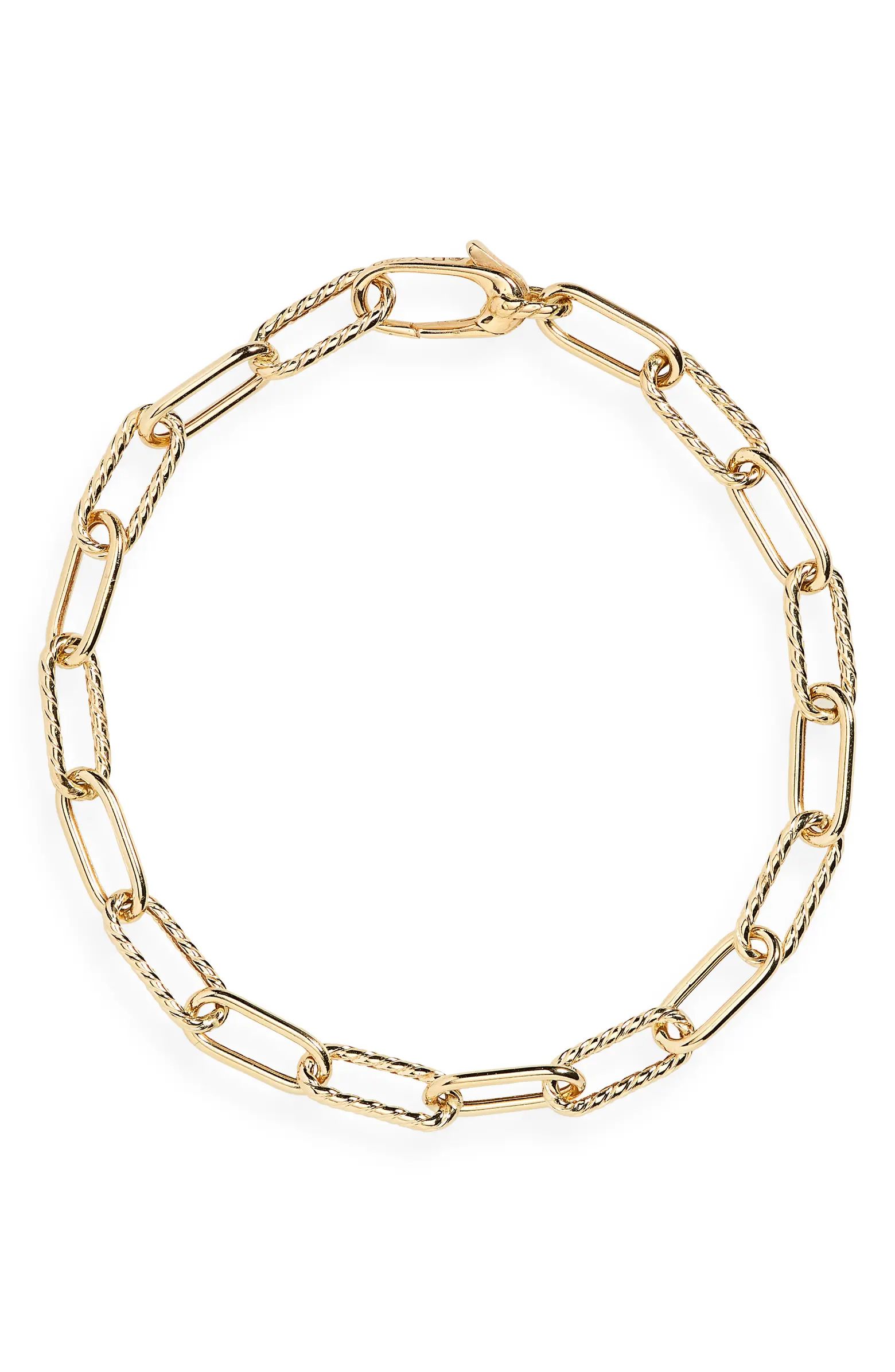 Madison® 18K Gold Chain Bracelet | Nordstrom