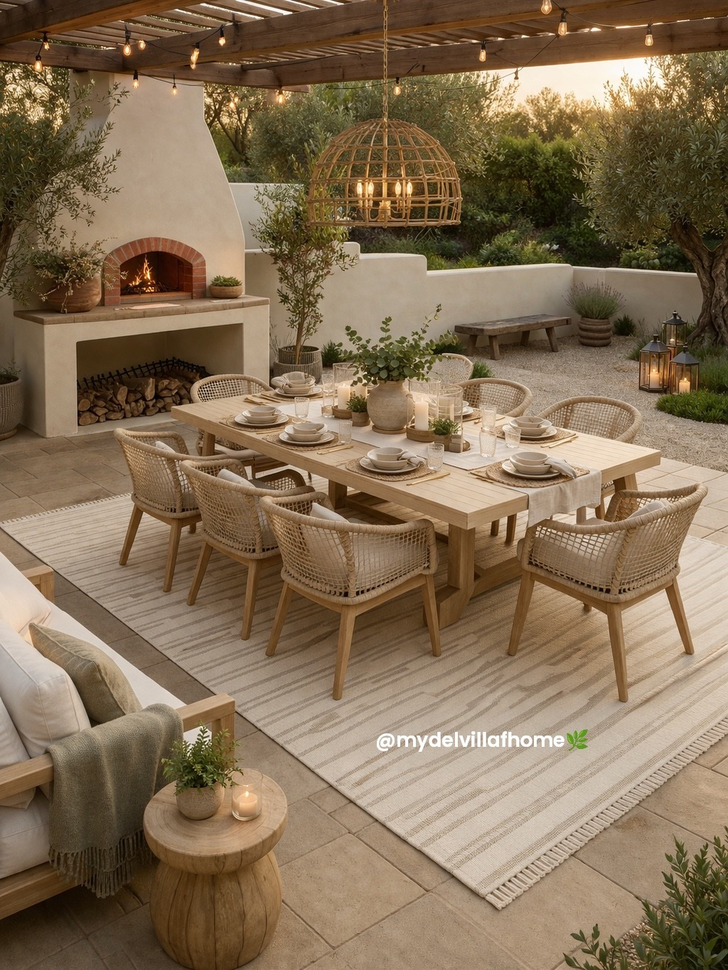 Elevated outdoor living 🤍✨ timeless neutrals, woven textures & the dreamiest ambiance🌿
spring2026🍃☀️

#LTKSeasonal #LTKHome #LTKmomlife
