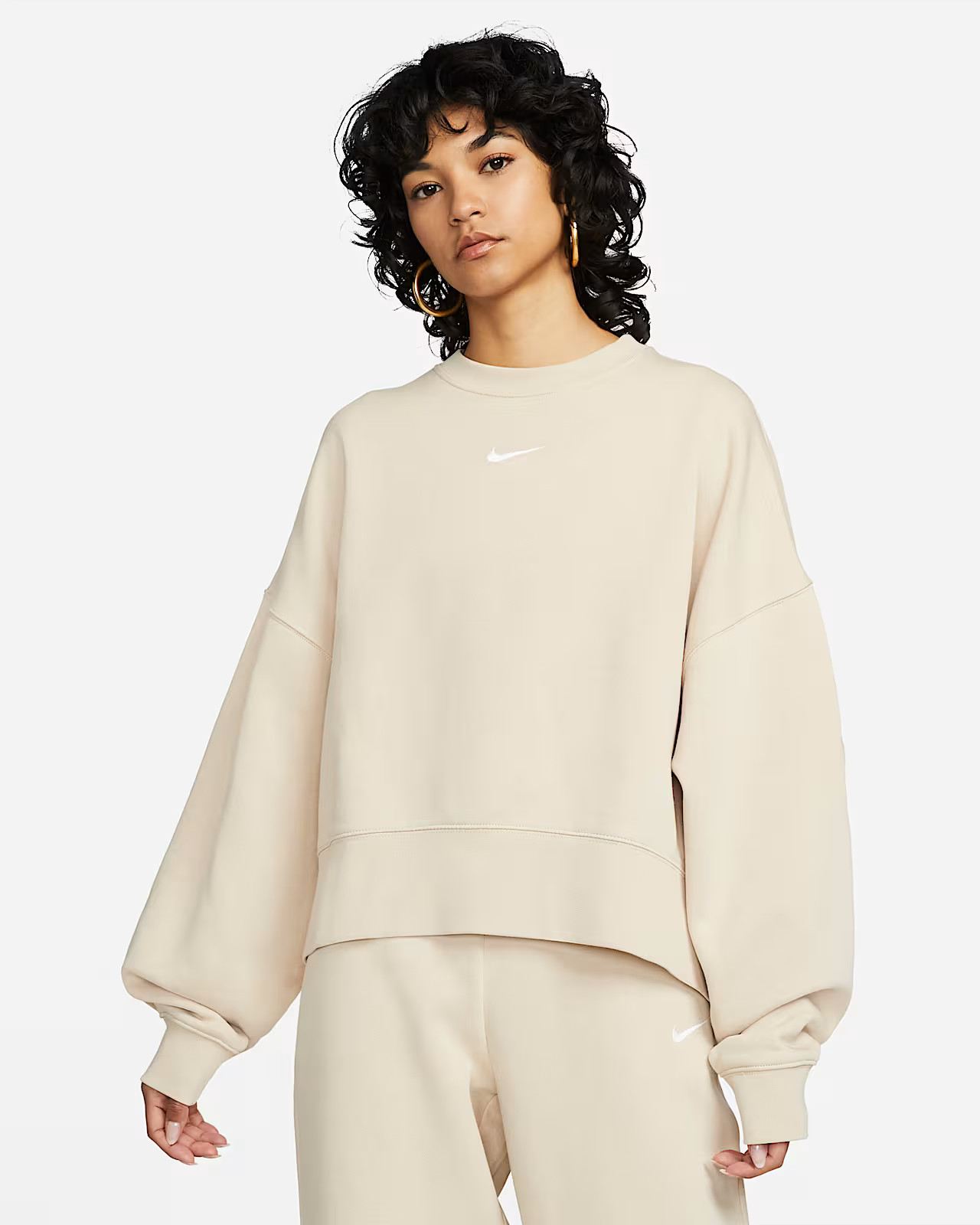 Women's Oversized Fleece Crew Sweatshirt | Nike (US)