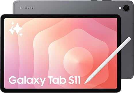 Samsung Galaxy Tab S11 256GB WiFi Android Tablet, Dynamic AMOLED 2X Display, 3nm MediaTek Process... | Amazon (US)