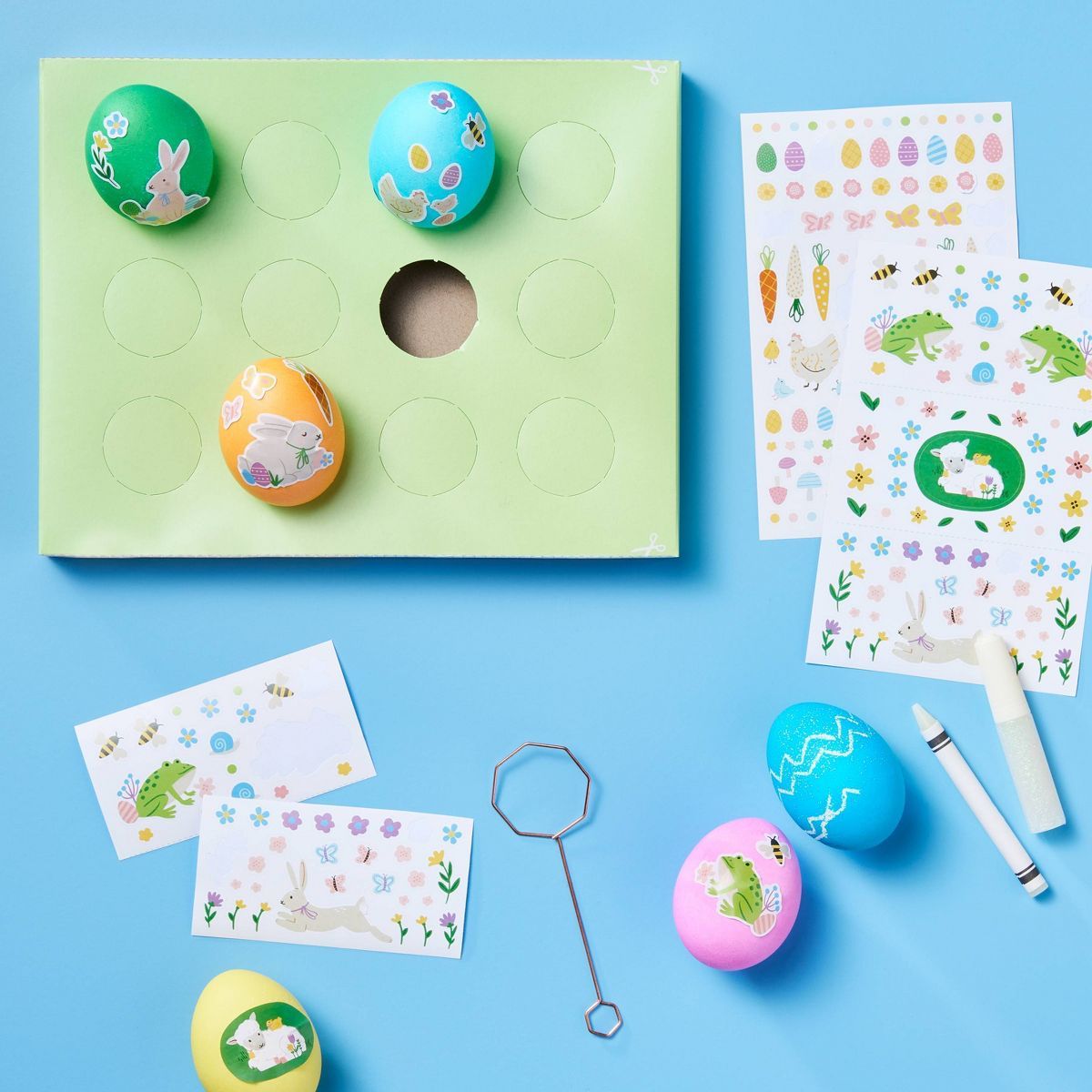 Deluxe Easter Egg Decorating Kit Farmhouse and Friends - Spritz™ | Target