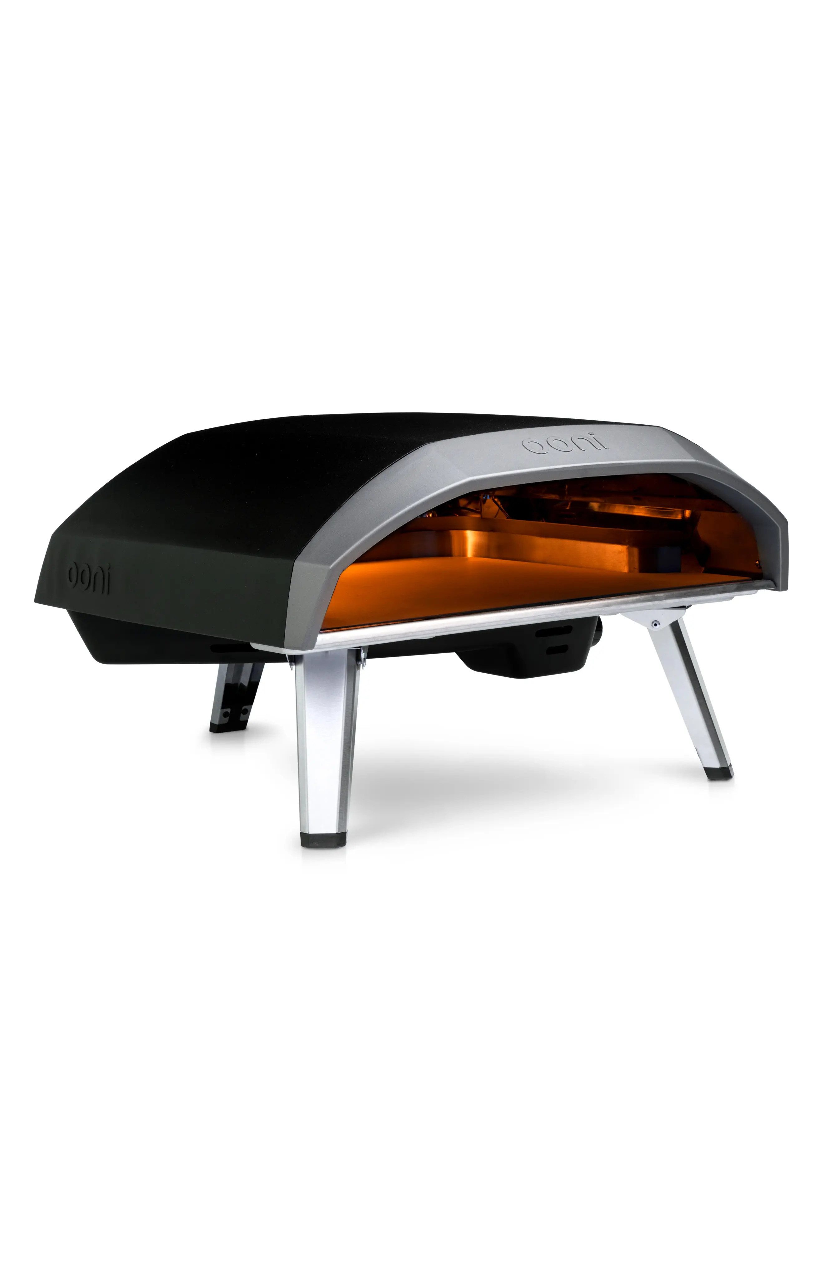 Ooni Koda 16 Gas Powered Pizza Oven in Stainless And Black at Nordstrom | Nordstrom
