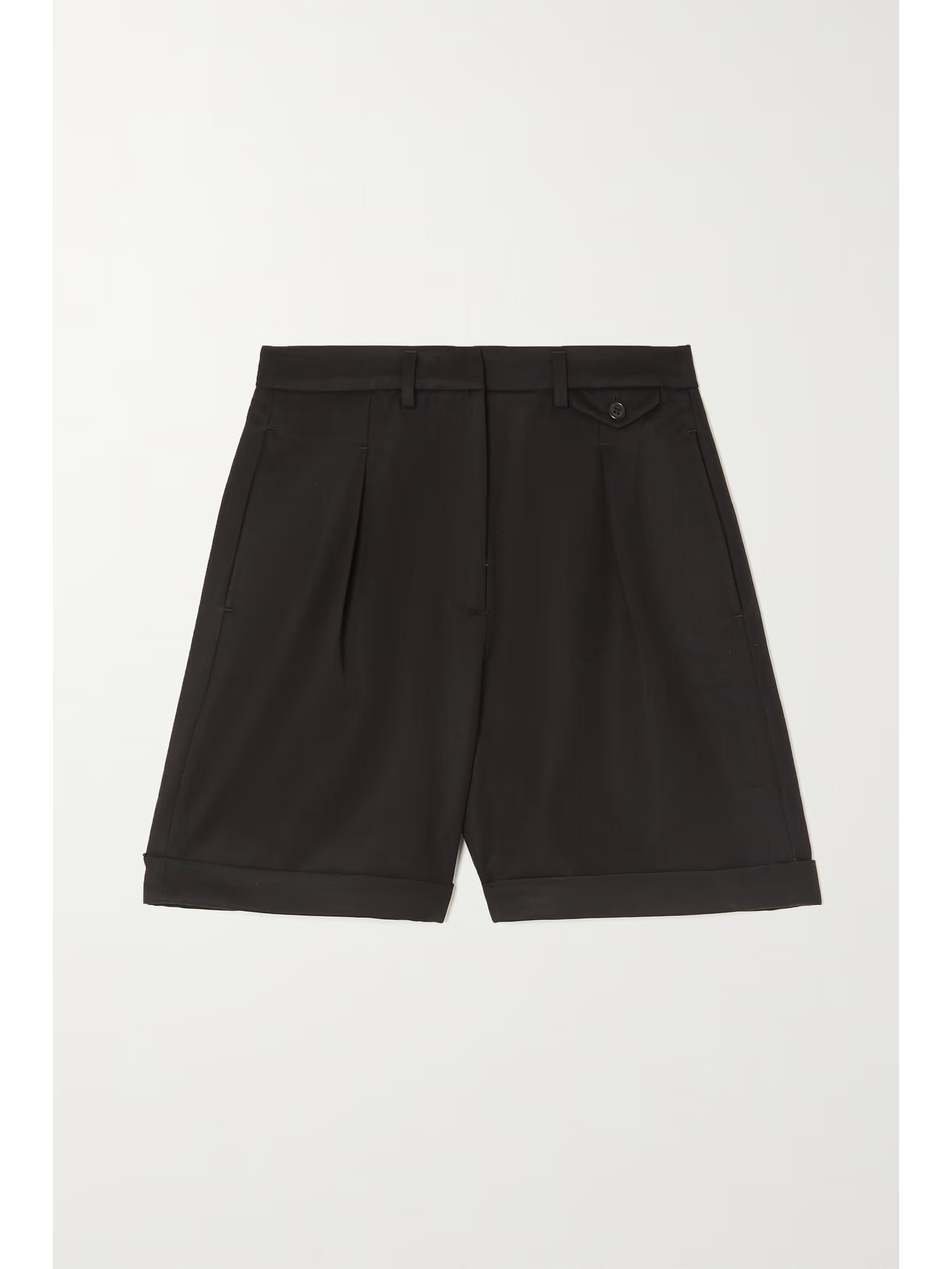 Liza wool-twill shorts | NET-A-PORTER (US)