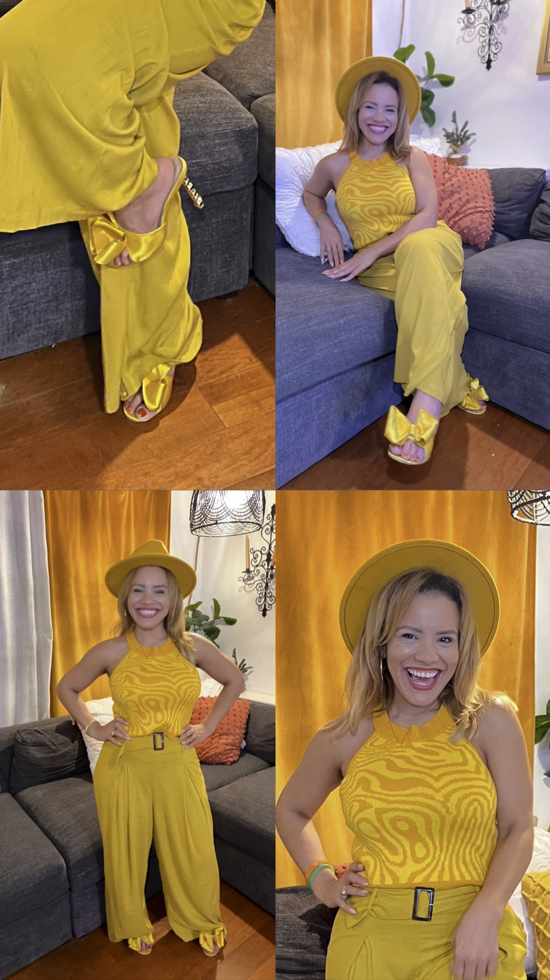 Thanksgiving #Holidayoutfit #frommycloset #stylingedition 
I was mot buying anything new because I have new pieces that I had not worn like this blouse & pants. 

The hat & shoes are timeless pieces that accessorize any outfit just with a little extra spice & razzle dazzle 😫😭😍💖💖
.
Jewelry was minimilist but just enough. 😘

#LTKCyberWeek #LTKHoliday #LTKGiftGuide