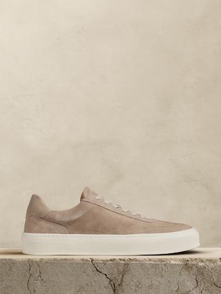 Suede Court Sneaker | Banana Republic (US)