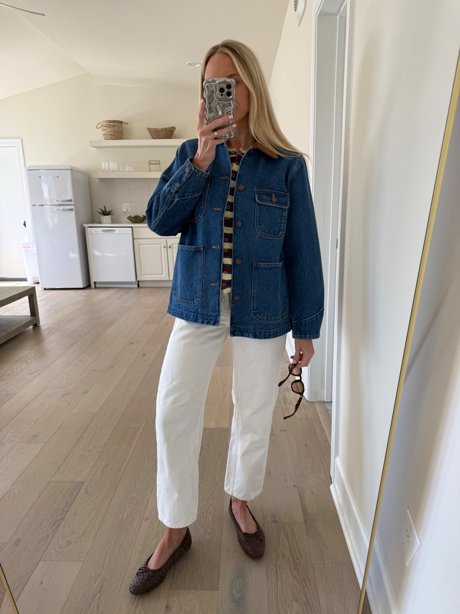 Spring outfits 2026

Denim chore jacket - XS
Terry knit cardigan - small
Cream barrel denim - sized down two sizes 23


#LTKootd