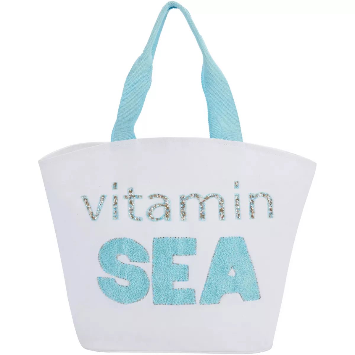 Mina Victory Vitamin Sea White Beach Tote Bag | Target