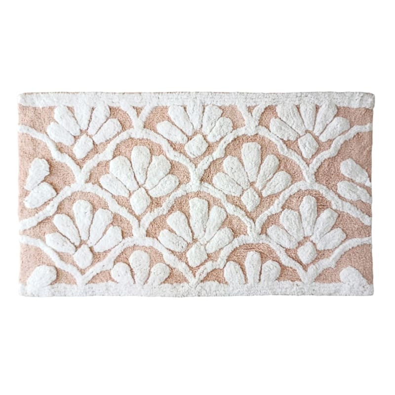 Providence Pink Shell Bath Rug, 20x30 | At Home