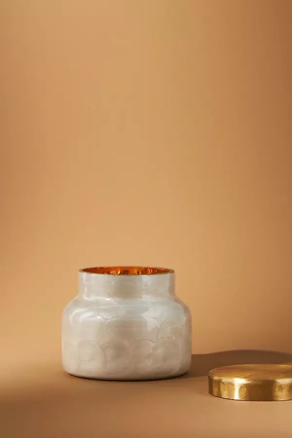 Capri Blue Capiz Mini Jar Candle By Capri Blue in White | Anthropologie (US)
