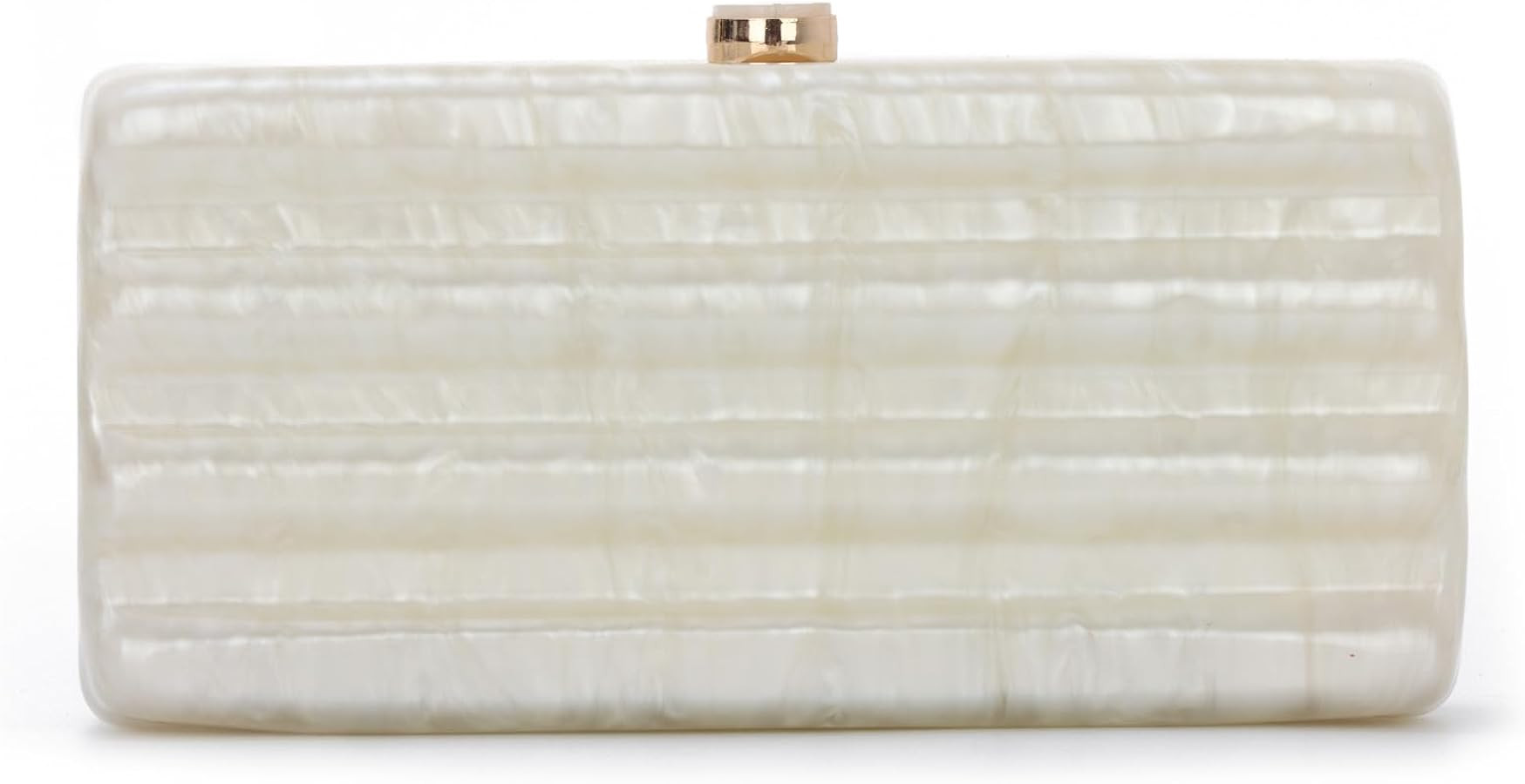 Women Acrylic Clutch Purse Elegant Marbled Evening Bag with Detachable Chain Strap for Wedding Pa... | Amazon (UK)