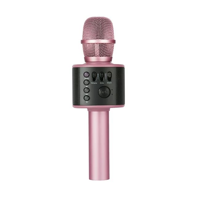Core Innovations Wireless Bluetooth Karaoke Microphone with Built-in Speakers + HD Recording | Ro... | Walmart (US)