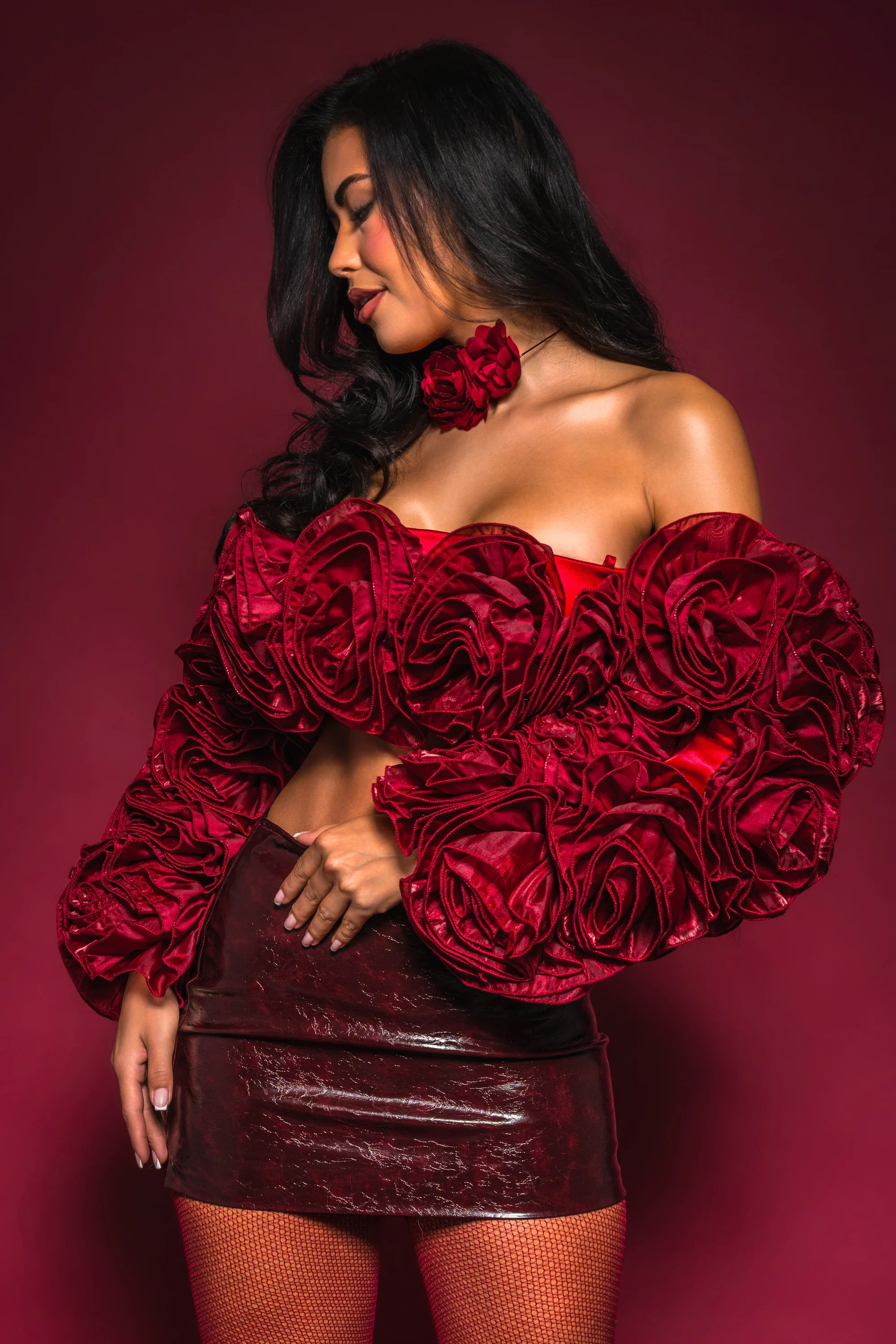 AKIRA Roses For Everyone Blouse | Size 1X | AKIRA