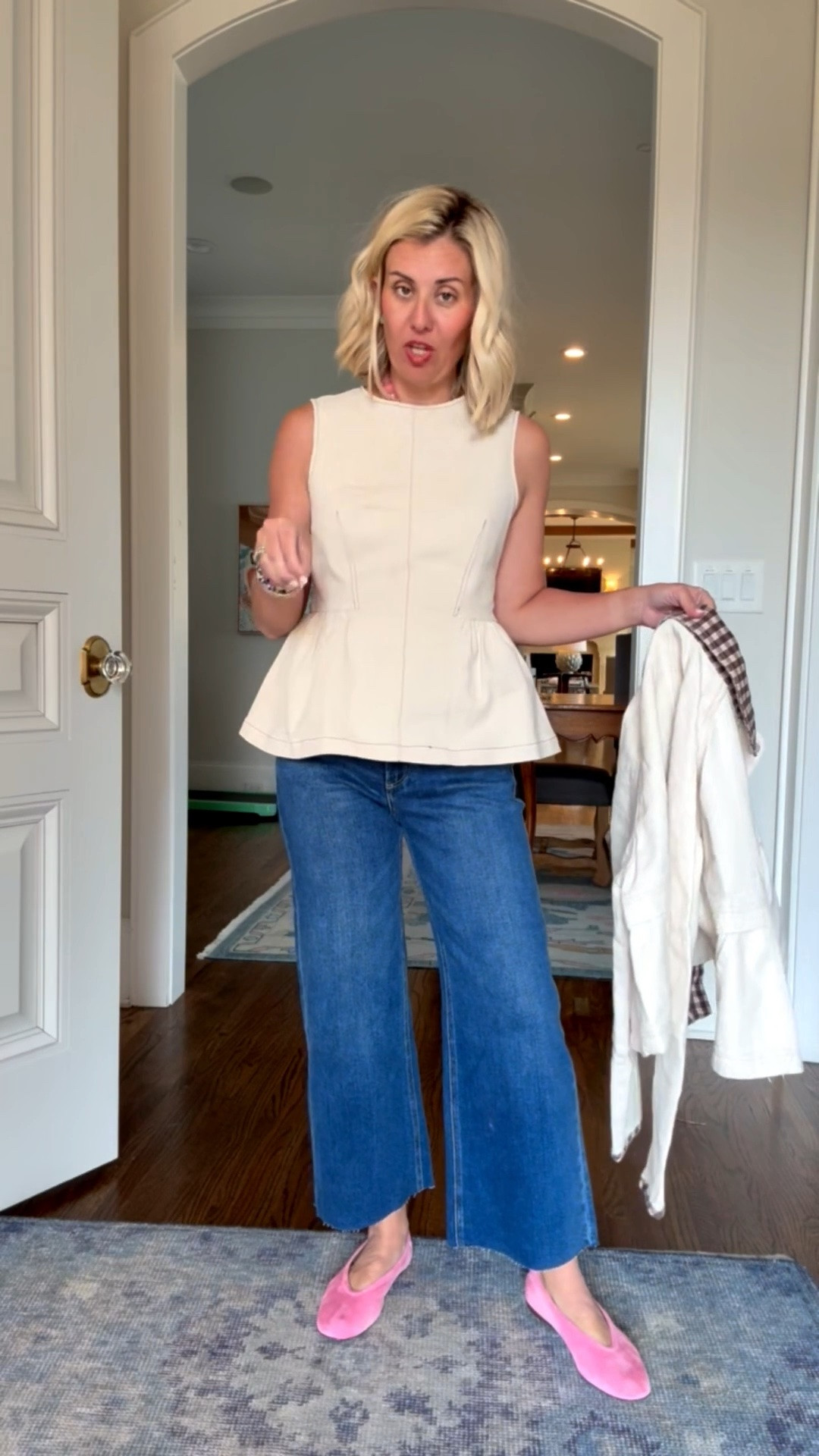 The perfect outfit for this time of year. This jacket is going to be your go-to for the season! Adorable!!
Top - xs
Jeans - 26P
Jacket- xs 
Flats - 7.5

*Use my code CATHERINE20 for 20% off Orders of $100+ at Anthropologie



#LTKSeasonal #LTKootd #LTKmomlife