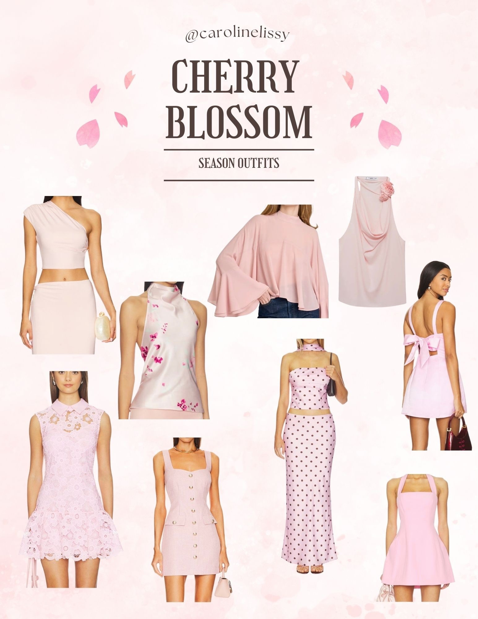 Cherry Blossom Outfit Inspo🌸

#fashion #outfit #spring #ootd 

#LTKSeasonal #LTKSpringSale #LTKootd