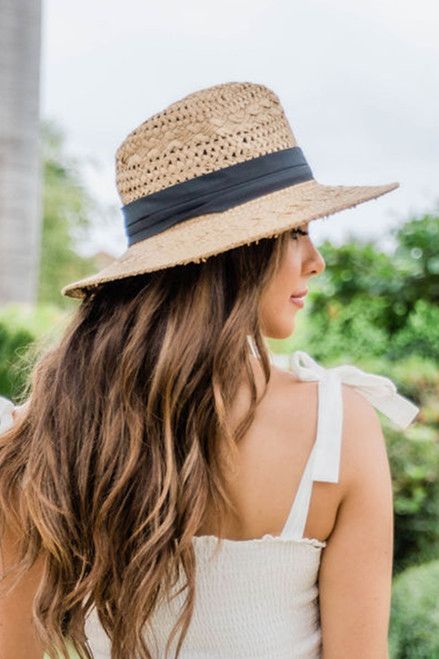 Perfect Palms Light Brown Straw Hat | The Pink Lily Boutique