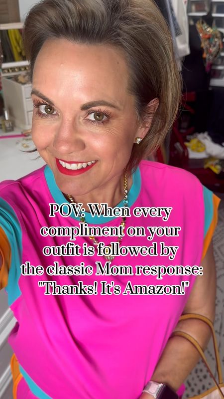 Comment SHOP below to receive a DM with the link to shop this post on my LTK ⬇ 

⭐️⭐️ Make sure you are following me to receive the link! ⭐️⭐️

POV: When every compliment on your outfit is followed by the classic Mom response: "Thanks! It's Amazon!" 🛍️😄 

This stylish outfit is a perfect example of how you can find trendy and affordable fashion on Amazon. The dress has a stylish design and super comfy fabric, making it ideal for any occasion. I paired it with fun accessories to complete the look. Shopping on Amazon makes it easy to stay fashionable without breaking the bank.

@shewin.official
@amazon
@amazoninfluencer
@amazoninfluencerprogram


Amazon fashion, affordable fashion, trendy outfit, stylish ensemble, budget-friendly style, Amazon wardrobe, chic design, high-quality fabric, Versatile loungewear, matching loungewear sets, bright two-piece set, stylish loungewear, comfortable fashion, trending loungewear 2024

#LoungewearFashion #OOTD #MatchingSets #ComfortAndStyle #fashionreel #AmazonFashionista #MomKnowsBest #PrimeWardrobe #AffordableFashion #OOTD #TrendyOutfit #ChicStyle #FashionReel #BudgetFashion #StyleOnABudget

#LTKStyleTip #LTKVideo #LTKFindsUnder50
