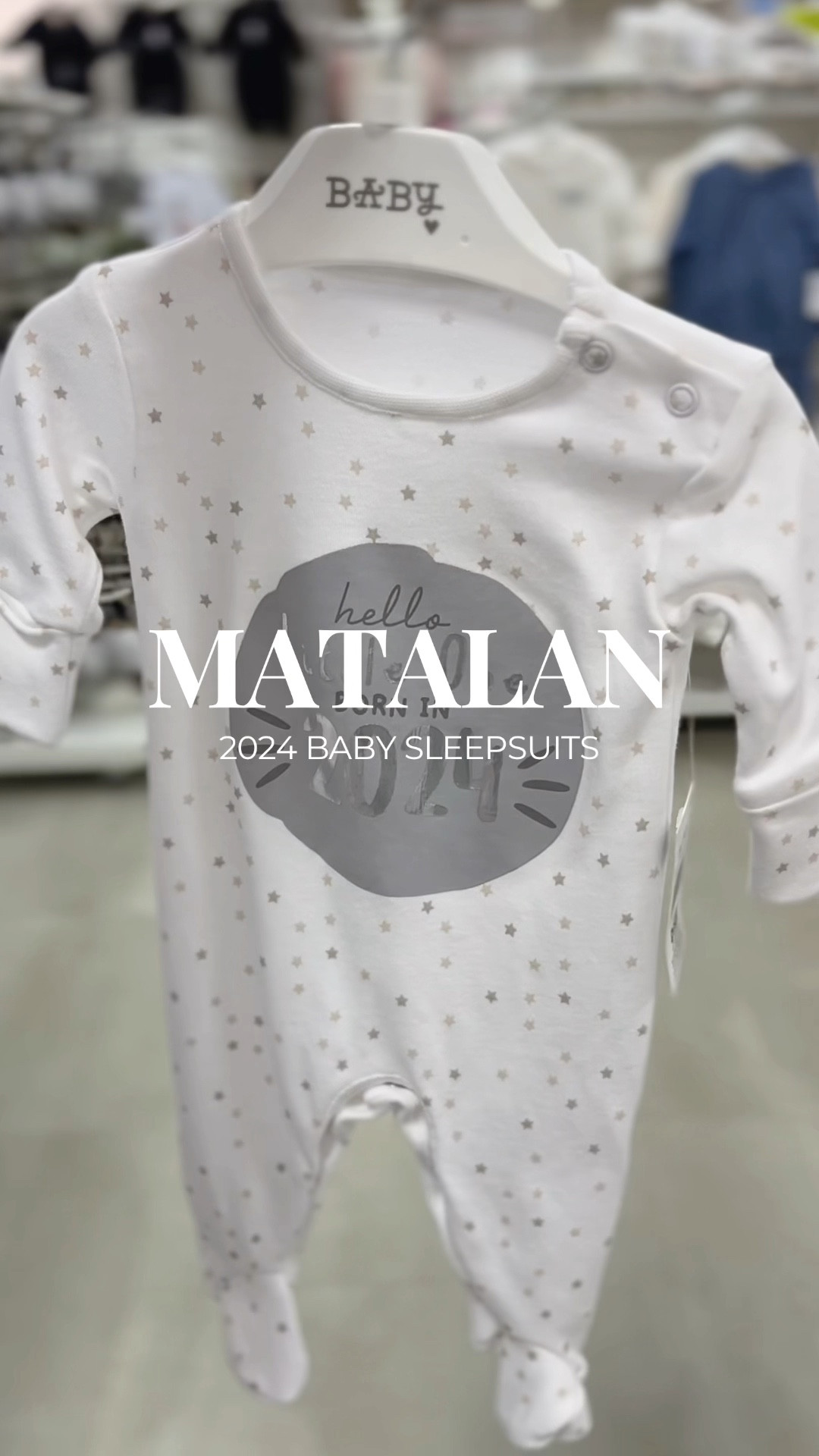 Matalan, baby sleepsuit, 2024 baby, newborn gift, baby shower gift

#LTKkids #LTKeurope #LTKbaby