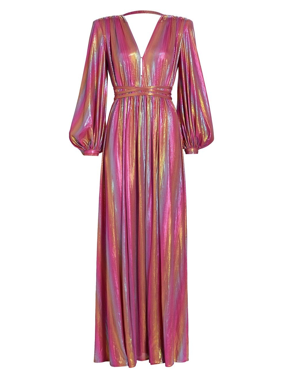 Zoe Gradient Metallic Gown | Saks Fifth Avenue