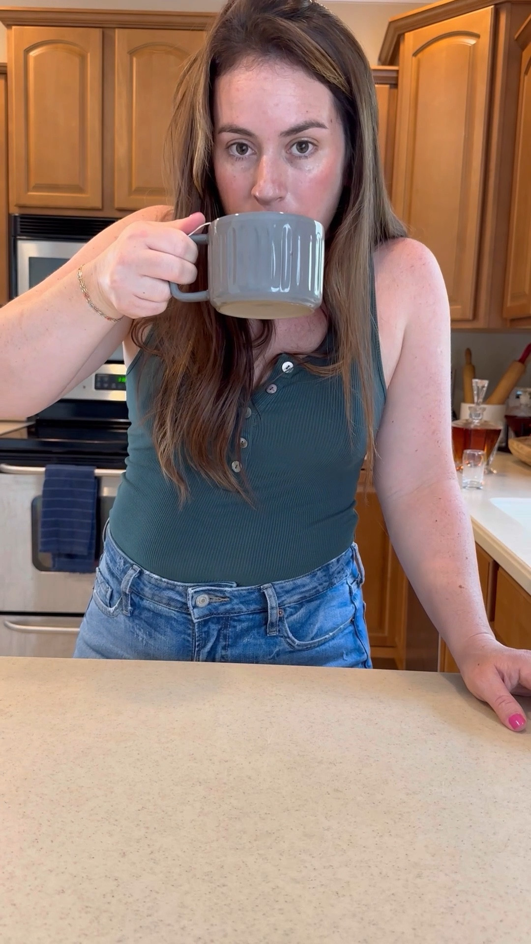 DIY Medicine Ball so we can stop paying $7 a cup at Starbys