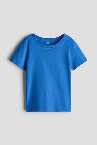 H & M - Cotton T-Shirt - Blue Melange | H&M (US + CA)